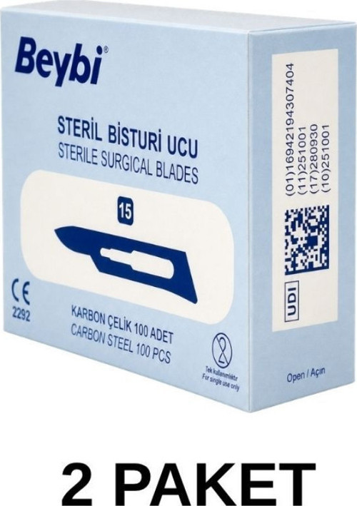 Bistüri Ucu 15 Numara 200 Adet