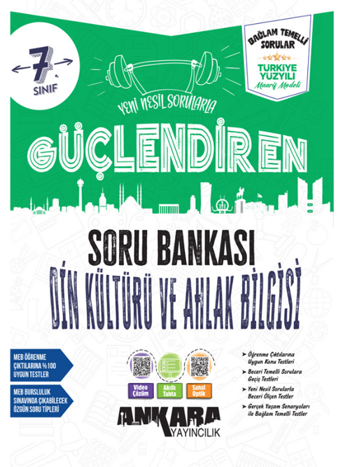 2027 7.Sınıf Güçlendiren Din Kültürü 100 Maarif Bağlam Temelli Yeni Müfredat Soru Bankası