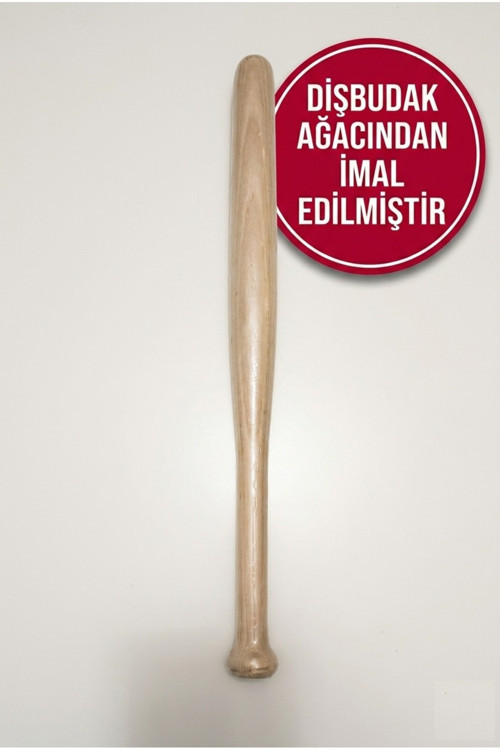 50 Cm Ahşap Beyzbol Sopası 4 Cm Çap Spor Ve Hobi Sopası