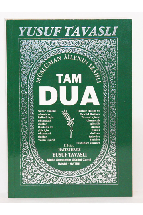 Tam Dua Kitabı (Mânâ Ve Anlamlarıyla)