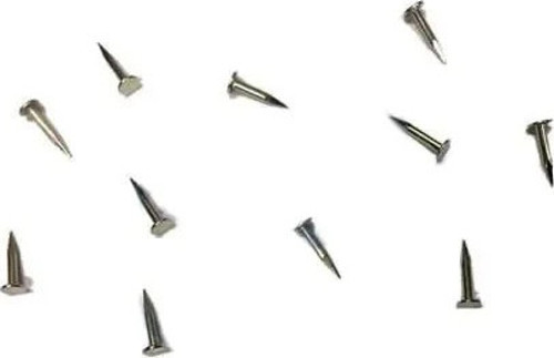 Klips, Menteşe, Ayağı Çivisi 7mm Çelik - Nikel 100gr