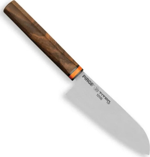 12105 Titan East Santoku Şef Bıçağı 16 Cm - Ceviz Sap