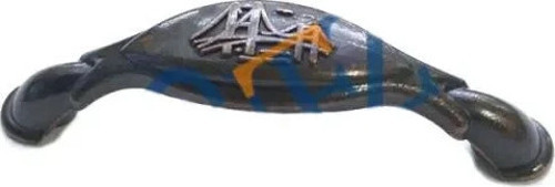Dekoratif Zamak Boğaziçi Kulp - 64mm, Eskitme, 100 Adet