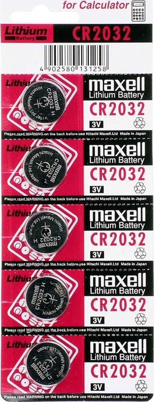 Maxell Cr2032 3v Lityum Düğme Pil 5'li Paket