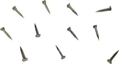 Klips, Menteşe, Ayağı Çivisi 9mm Çelik - Siyah 100gr