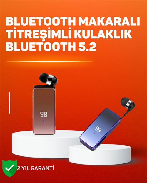 uygun İki Telefona Aynı Anda Bağlanan Bluetooth 5.3 Klipsli Kulaklık – MFB Çok Noktalı Bağl