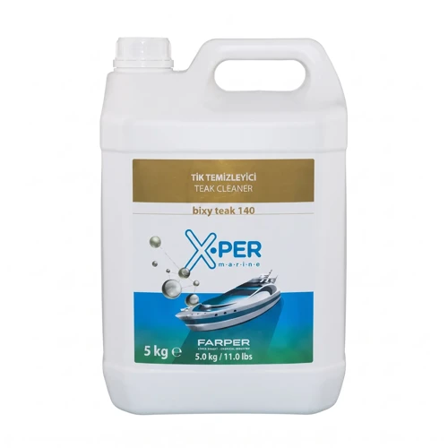 Marine - Tik Temizleyici Bixy Teak Cleaner 140 (5 L): Macunlara Zarar Vermeden, Tiklerinizde İlk Günkü Işıltı!