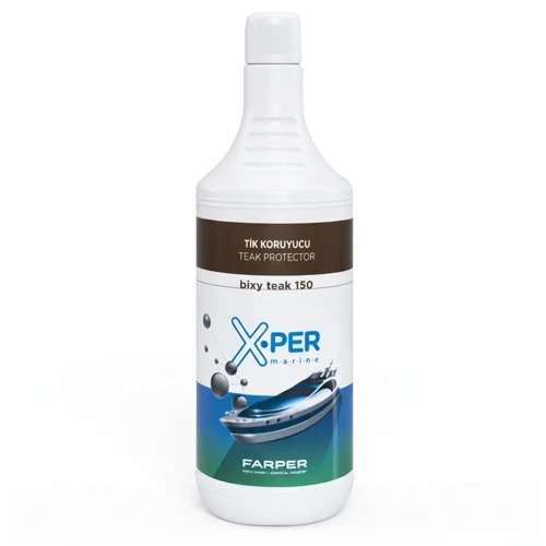 Marine - Tik Koruyucu Bixy Teak Protector 150 (1 L): Altın Tonlarını Koruyan, Yağ ve Leke İtici Profesyonel Kalkan