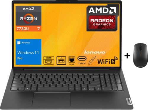 V15 G4 Abp Amd Ryzen 7 7730U 8GB 512GB SSD 15.6" Fhd Windows 11 Pro Taşınabilir Bilgisayar 82YY0012TR - Mouse WZ3