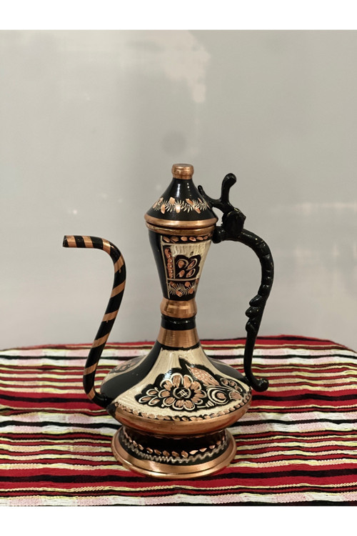 Uzunoğlu bakır bakır minyatür ibrik