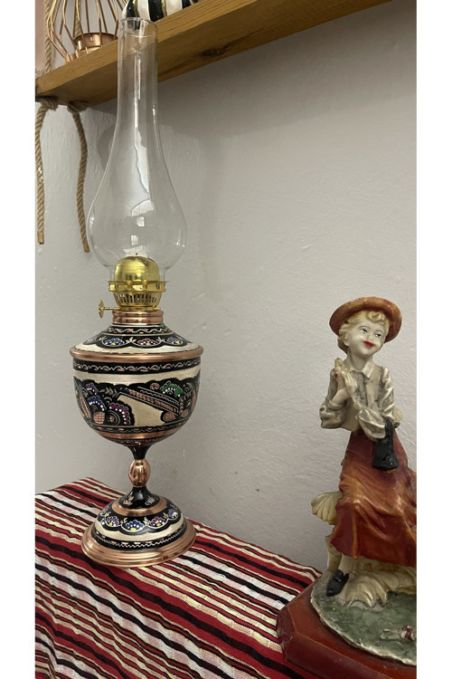 Bakır gaz lambası büyük boy