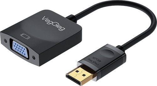 DisplayPort (DP) to VGA Full HD 1080P 60Hz Çevirici Dönüştürücü Adaptör
