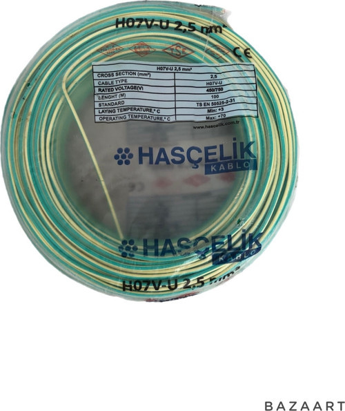 2.5 Nya Kablo Sarı Yeşil