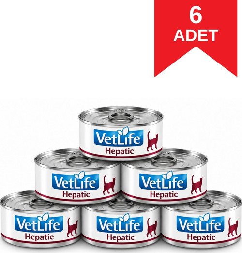 Hepatic Feline Formula Kedi Yaş Maması 85 Gr X 6 Adet