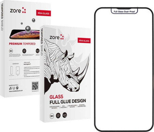 Apple iPhone 15 Zore Rika Premium Temperli Cam Ekran Koruyucu