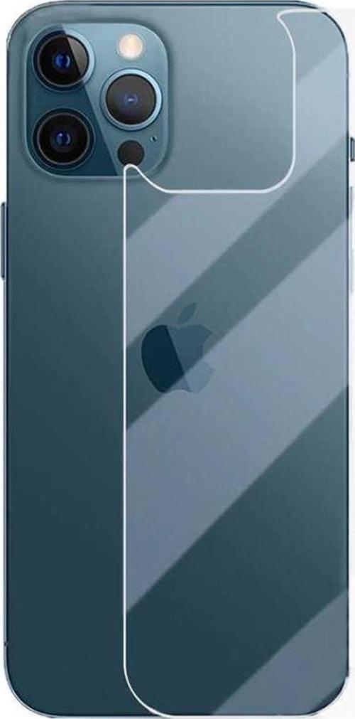 Apple iPhone 13 Pro Max Zore Back Maxi Glass Temperli Cam Arka Koruyucu