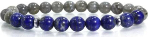 Lapis Lazuli Labradorit Bileklik 8 Mm