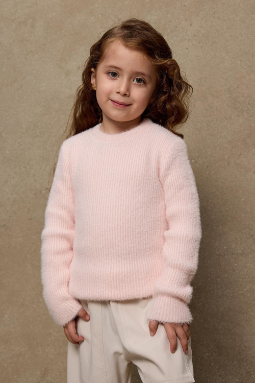 Soft Yumoş Kazak Pembe