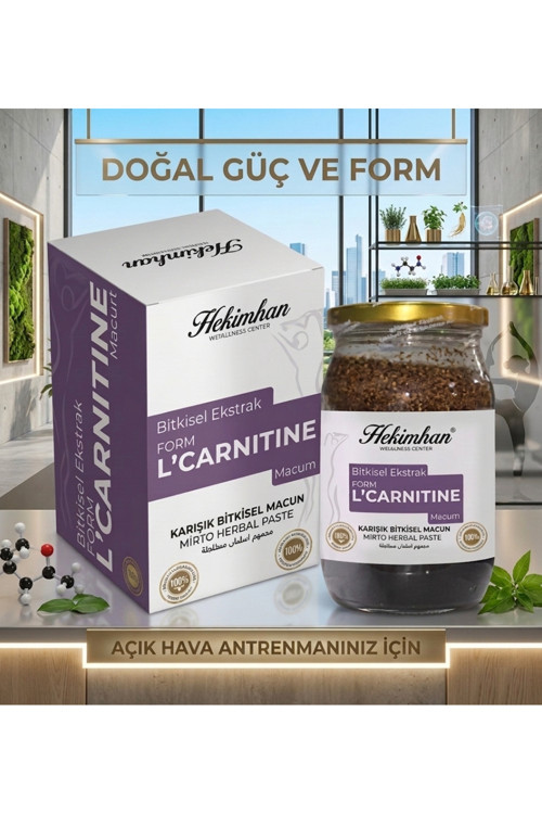 L-Carnitine Bitkisel Macun |Form Enerji & Yağ Metabolizması Destekleyici Karışık Bitkisel Ekstrakt