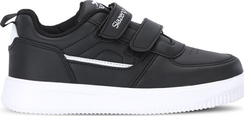 KALIPSO F Unisex Çocuk Cırtlı Siyah / Beyaz Günlük Spor Ayakkabısı