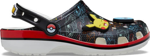 211343-90H Pokemon Print Cls Clg Terlik Siyah
