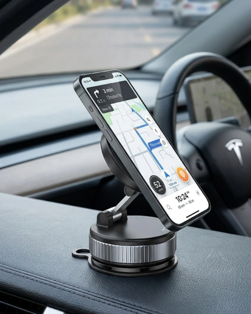 Araç Telefon Tutucu 360° Döner Katlanabilir Telefon Standı