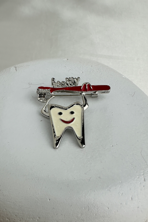 Fırçalı Sallantılı Diş Broş( 4 Cm)