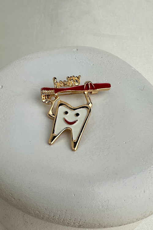 Fırçalı Sallantılı Diş Broş( 4 Cm)