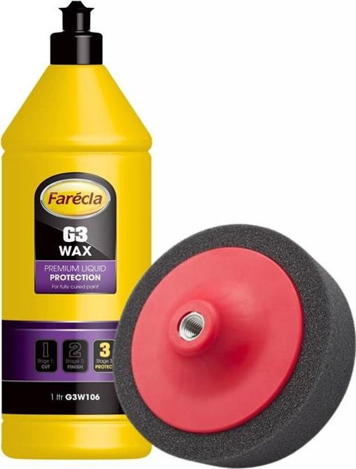 G3 Wax Premium Liquid Cila 1 LİTRE + CİLA SÜNGERİ