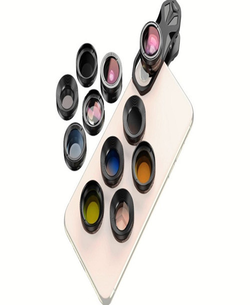 11'i 1 Arada Cep Telefonu İphone & Android İçin Akıllı Telefon Lens Kiti