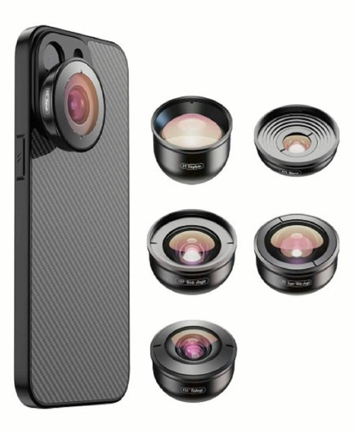4K Prosfesyonel 5'i 1 Arada Lens Kiti