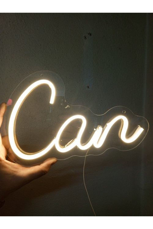 Kişiye Özel Neon LED Yazı 3 Harfli – İsim Yazılı Dekoratif Duvar Işığı