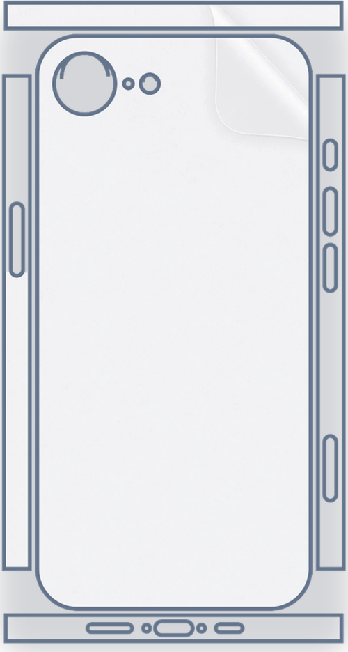 Apple iPhone 17e Uyumlu Fullbody Arka Kaplama Hidrojel Koruyucu Film