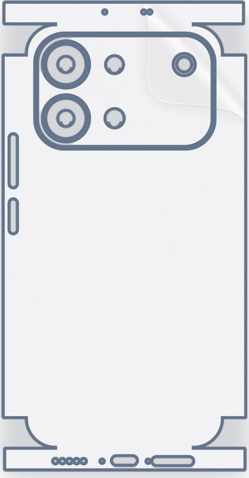 VIVO S60 Vitality Uyumlu Fullbody Arka Kaplama Hidrojel Koruyucu Film