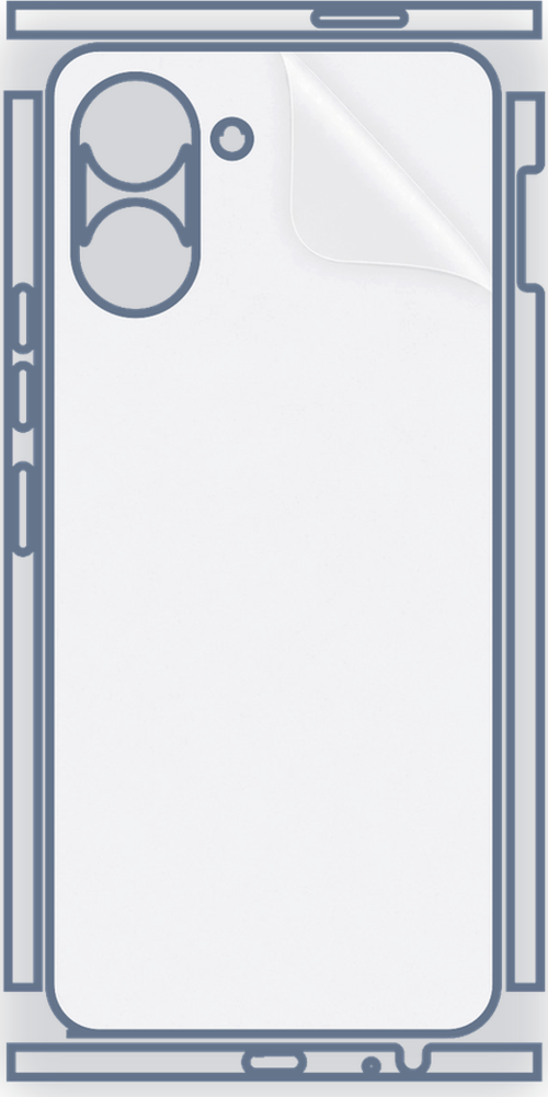 TECNO Spark Go 3 Uyumlu Fullbody Arka Kaplama Hidrojel Koruyucu Film