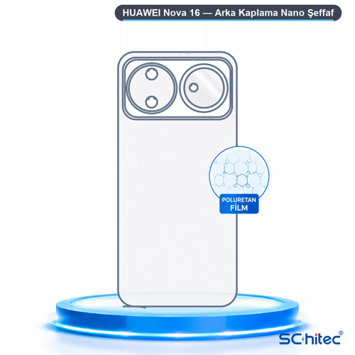 HUAWEI Nova 16 Uyumlu Arka Yüzey Hidrojel Koruyucu Film