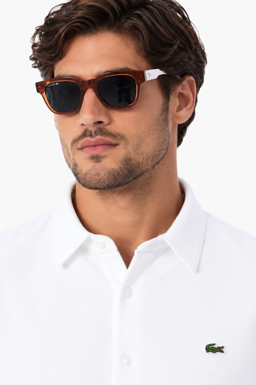 Mens Slim Fit White Cotton Shirt Dar Kesim Organik Pamuklu Pike Erkek Gömlek Beyaz