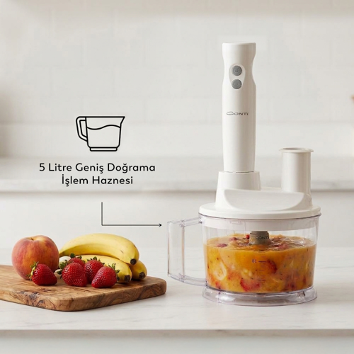 CMD-502 Servomax Blender Set Krem