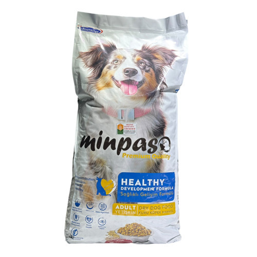Minpaso Premium Quality Yetişkn Kutu Köpek Maması 15 Kg