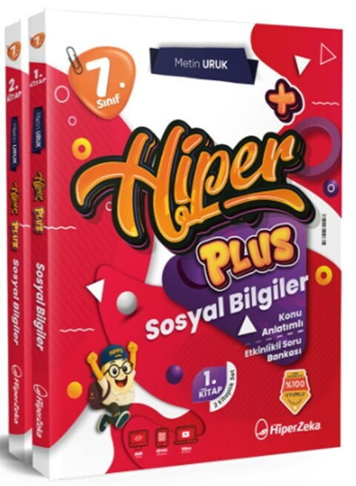 7. Sınıf Sosyal Bilgiler Hiper Plus Konu Soru Bankası Hiper Zeka Yayınları