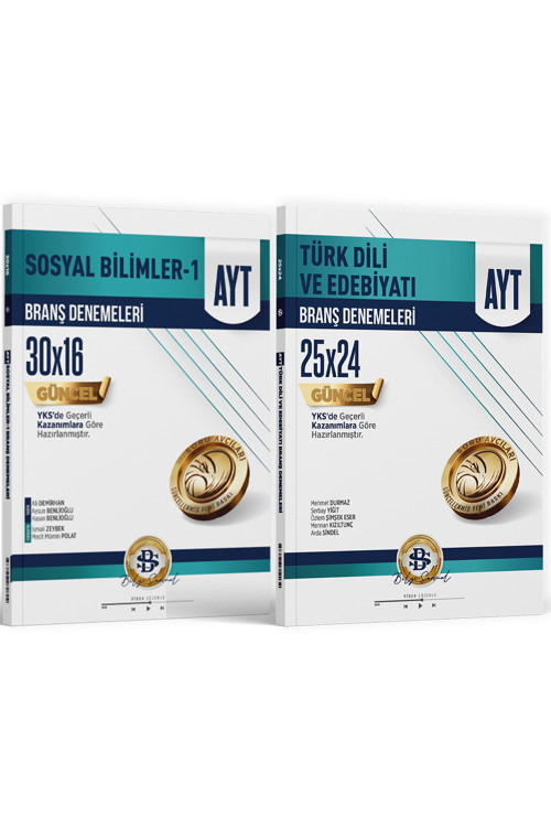 Ayt Sosyal Bilimler 1 + Türk Dili Ve Edebiyatı Denemeleri 2026