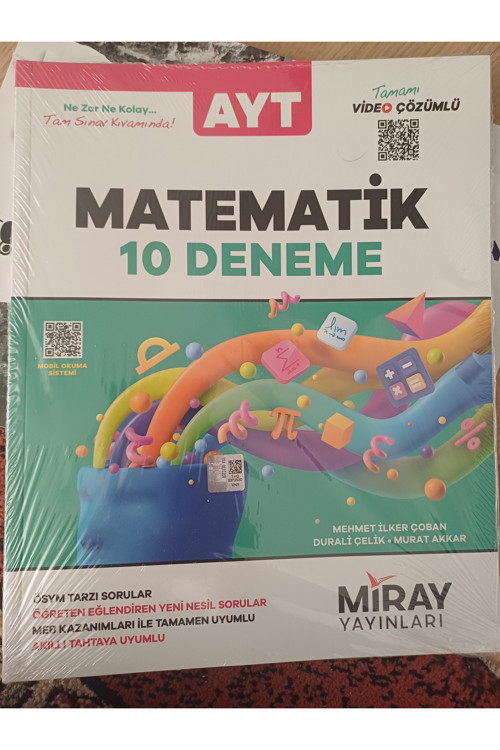 Miray Yayınları Ayt Matematik 10 Deneme