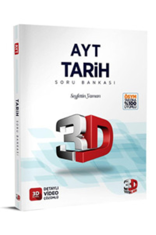 Yks Ayt Tarih Soru Bankası 3D 9786051944005