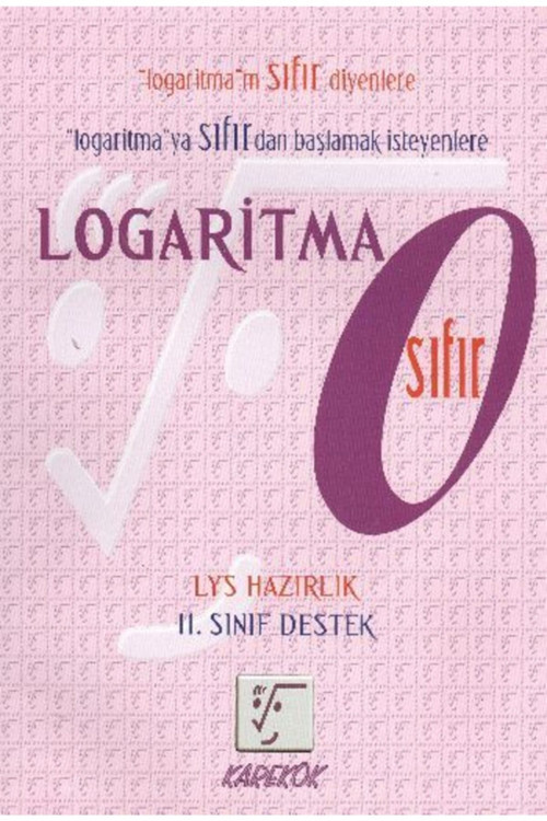 Ayt Logaritma Sıfır / Serdar Gencer / / 9786055351311