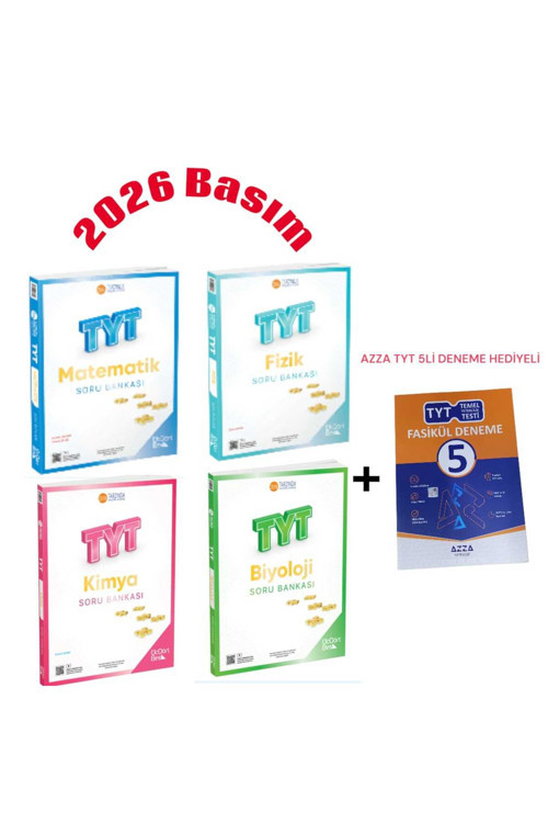 345 Tyt Fizik Kimya Biyoloji Matematik Sayısal Set 2026 Güncel Baskı