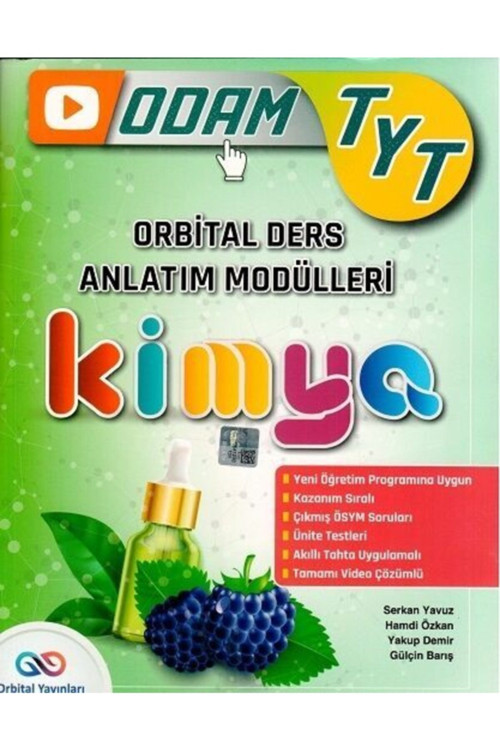 Tyt Kimya Odam Orbital Ders Anlatım Modülleri Orbital Yayınları
