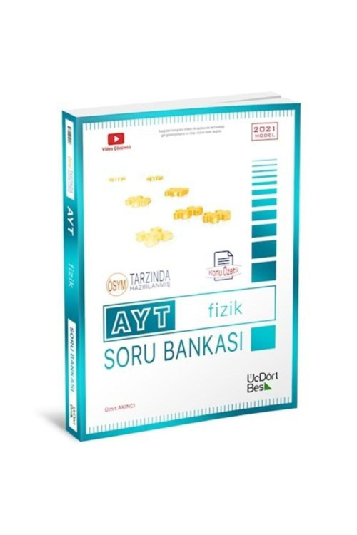 345 Yayınları Ayt Fizik-Kimya-Biyoloji 3 Lü Kitap Seti 2026