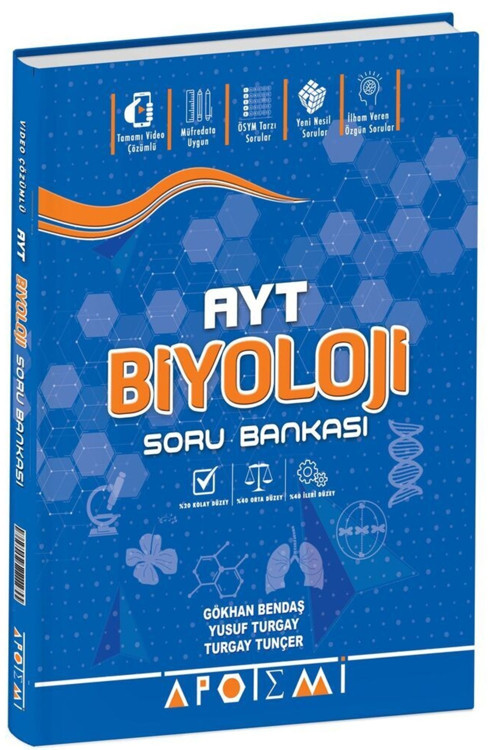 Yayınları Ayt Biyoloji Soru Bankası