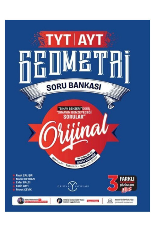 Yayınları Tyt Ayt Geometri Soru Bankası