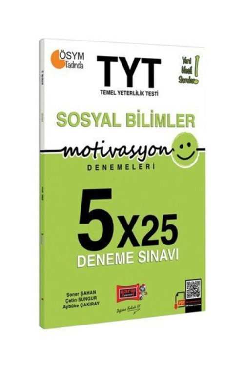 Yargı Yayınları Tyt Motivasyon Sosyal Bilimler 5×25 Deneme Sınavı
